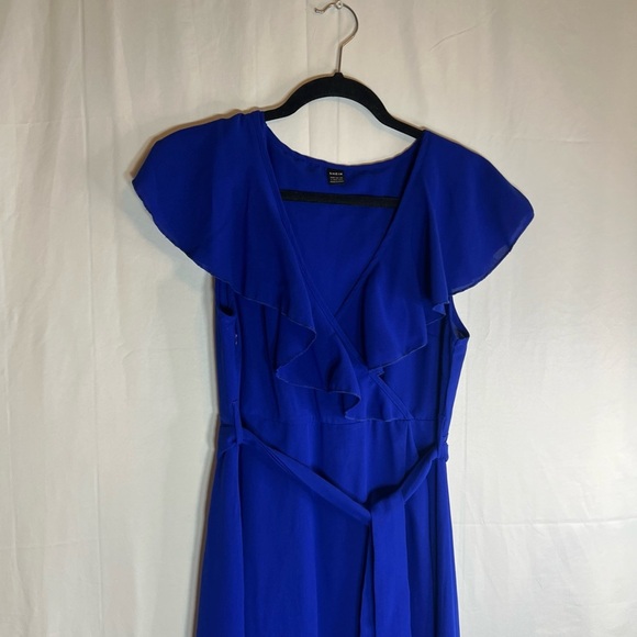 Shein  Blue Ruffle Dress Size L NWOT Lot - Picture 2 of 10